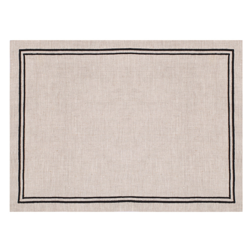 Amerikan Servis - Two Lines - Naturele Siyah