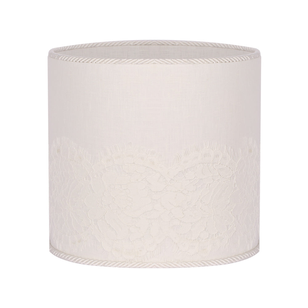 Çöp Kutusu - Lace - Kreme Krem