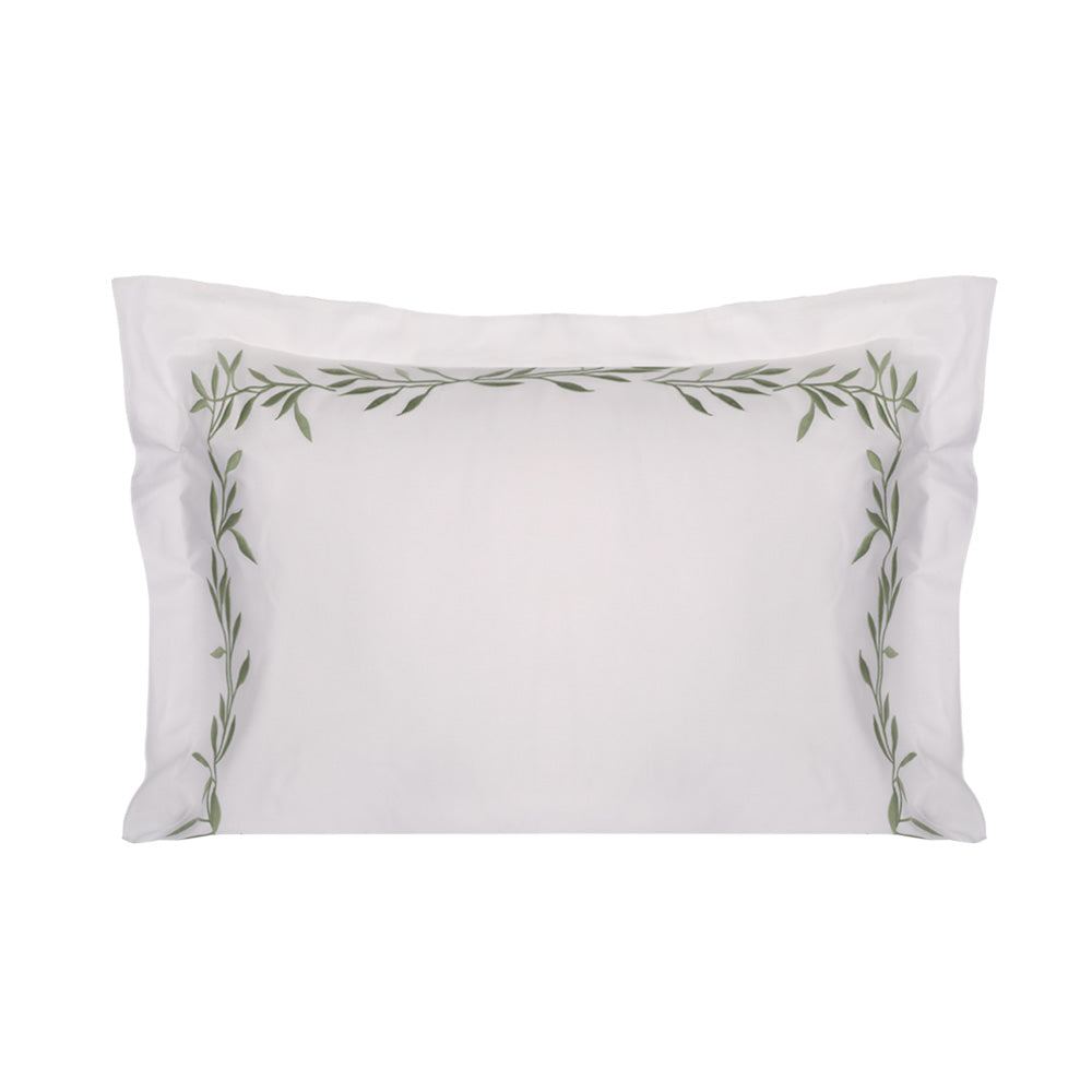 Nevresim Takımı - Tuscany - Beyaza Yeşil